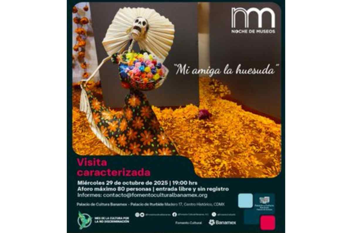Mi amiga la huesuday una expo-venta en Palacio de Cultura Banamex