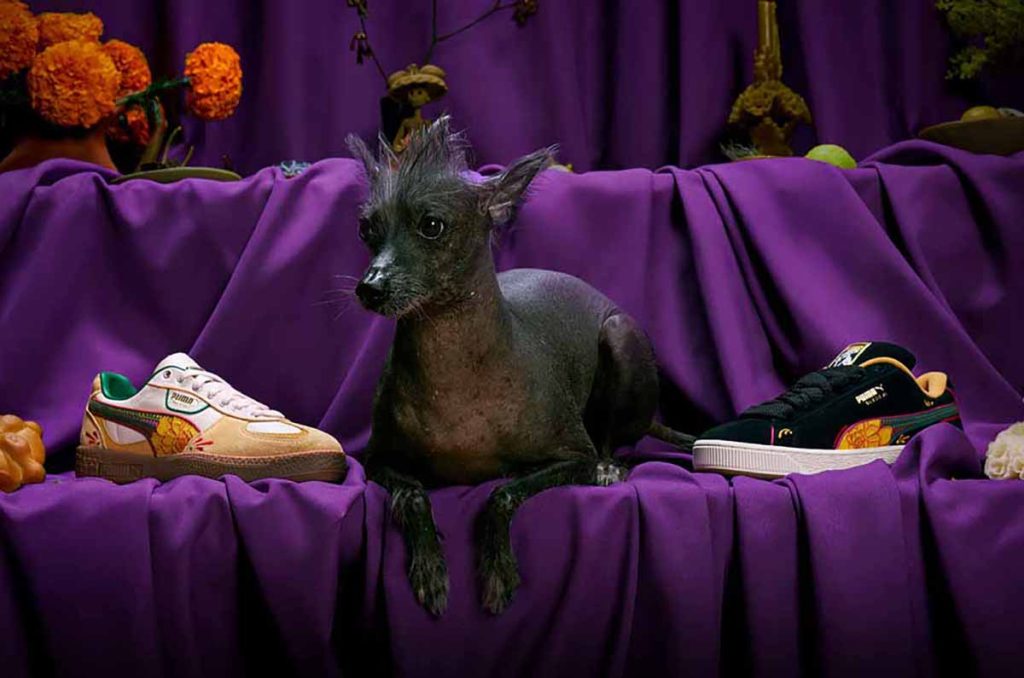 PUMA honra el Día de Muertos con una colección inspirada en flores y pan