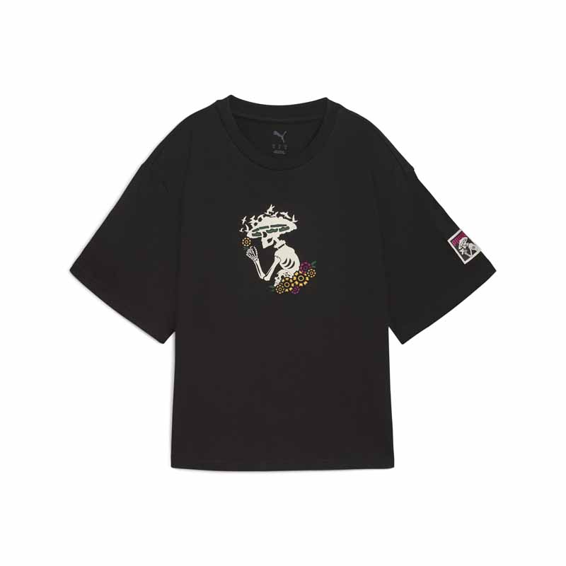 PUMA lanza una colección inspirada en el Día de Muertos con diseños de calzado y ropa que fusionan la cultura mexicana con la moda urbana.