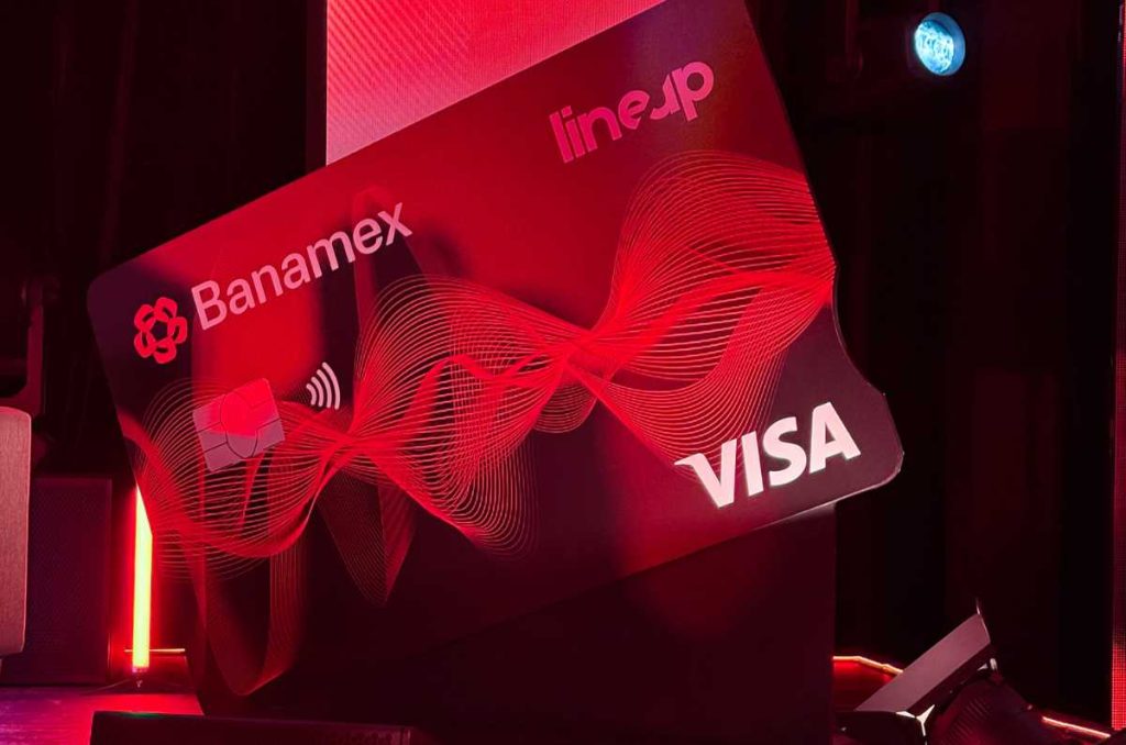 tarjeta de crédito lineup