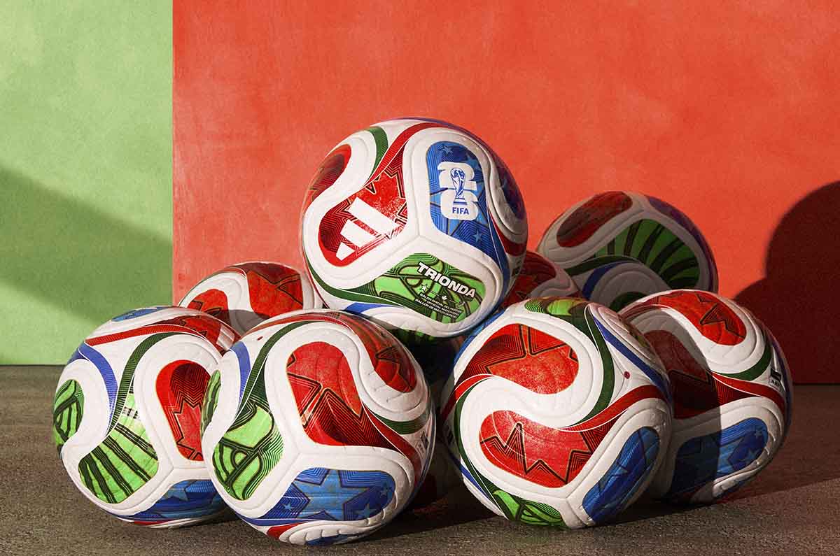 Habemus Balón Oficial del Mundial 2026: TRIONDA. Una mezcla de Estados Unidos, Canadá y México