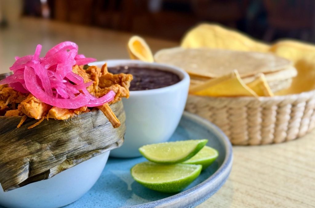 Comida yucateca en Coyoacán