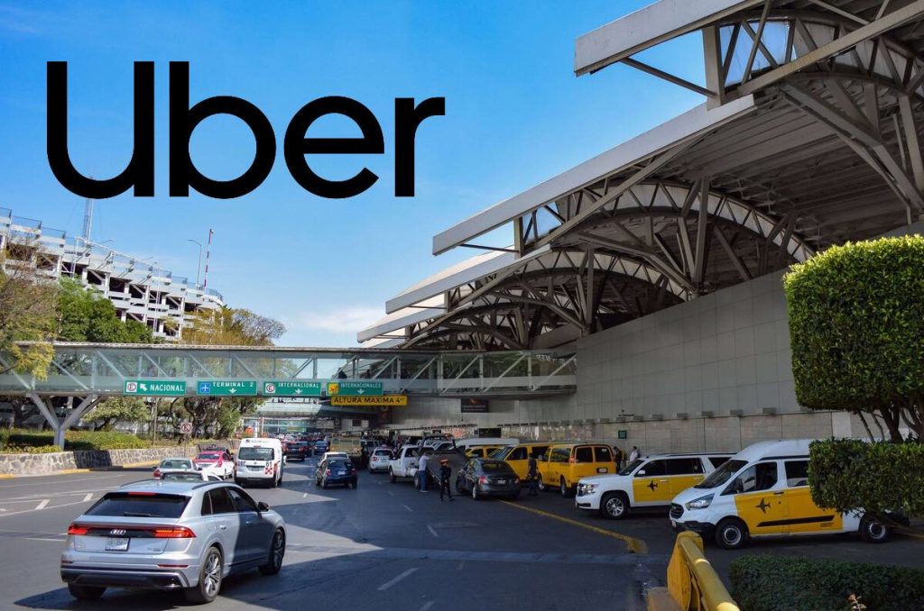 Uber aeropuerto CDMX y aeropuertos México operaciones aprobadas
