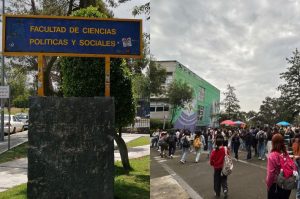 Amenza de bomba en la UNAM provoca desalojo en FCPyS