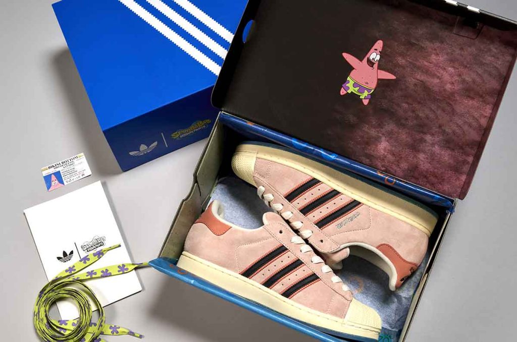 Adidas rinde homenaje al personaje más querido de Fondo de Bikini y a su mejor amigo con ediciones de lujo del Stan Smith y Superstar II.