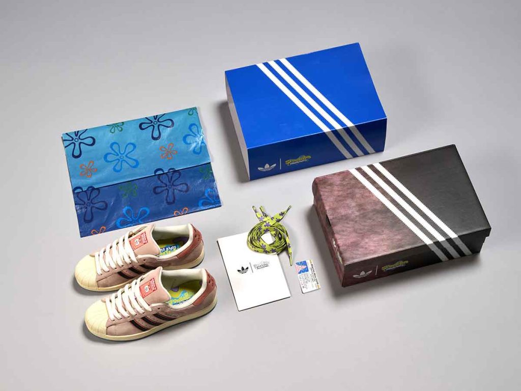 Adidas rinde homenaje al personaje más querido de Fondo de Bikini y a su mejor amigo con ediciones de lujo del Stan Smith y Superstar II.