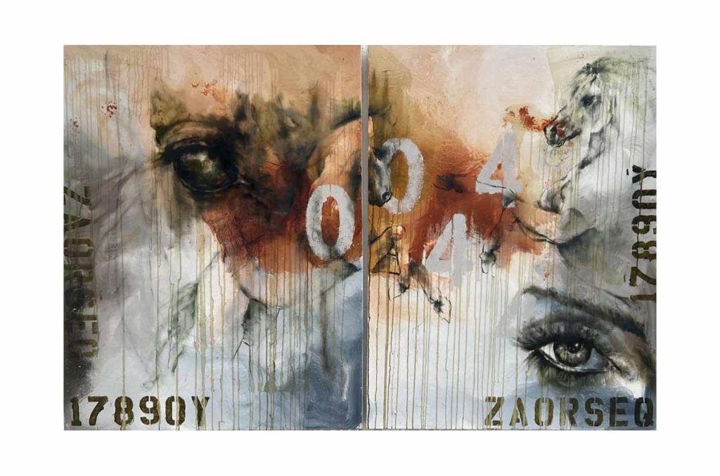 Carla Elena presenta Constantes Vitales en el Museo José Luis Cuevas. 17 obras explora las emociones humanas a través del caballo.