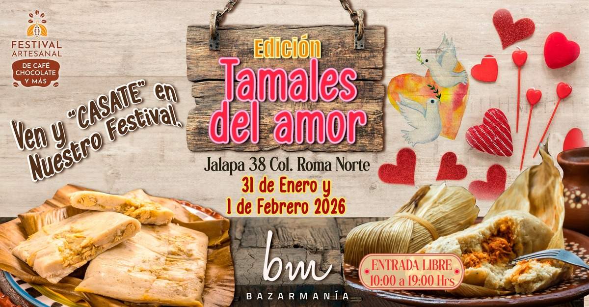 Festival del Café, Chocolate y Tamales en CDMX 