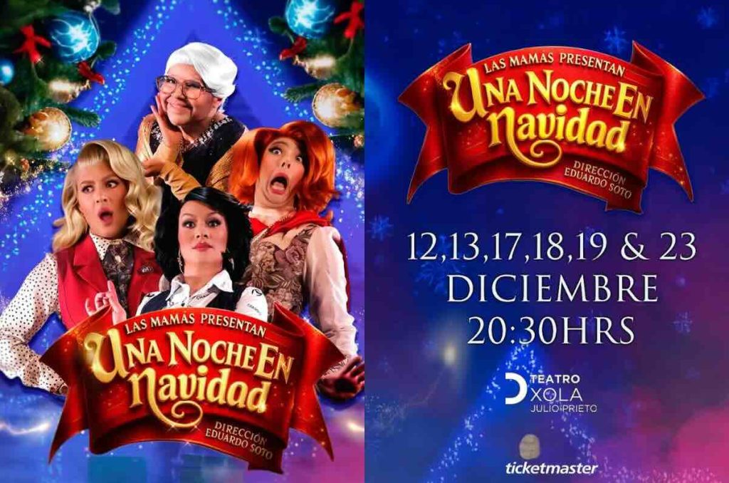 Cartel de obra "Las Mamás Presentan: Una Noche de Navidad"