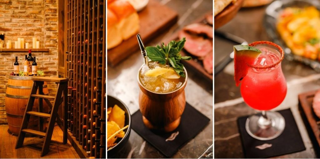 Bebidas en Tigre Asador