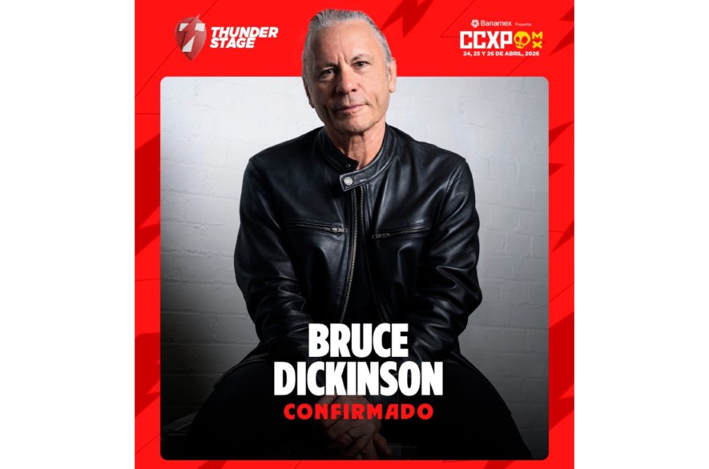 CCXP México 2026 Bruce Dickinson Iron Maiden invitado boletos y precios