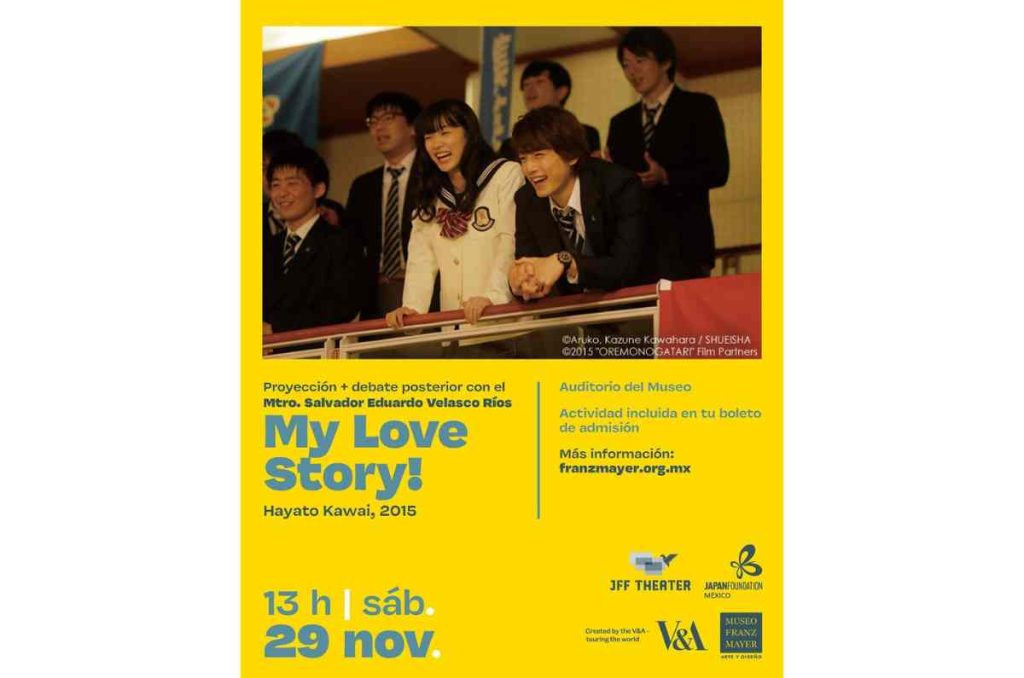 Del papel a la pantalla: cine y manga japonés en el Museo Franz Mayer con debate posterior