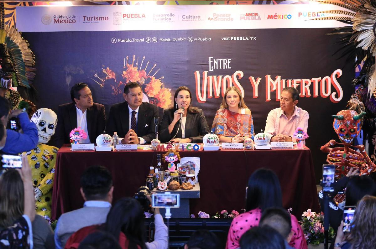 Puebla “Entre Vivos y Muertos”: el estado se consolida como destino top del Día de Muertos