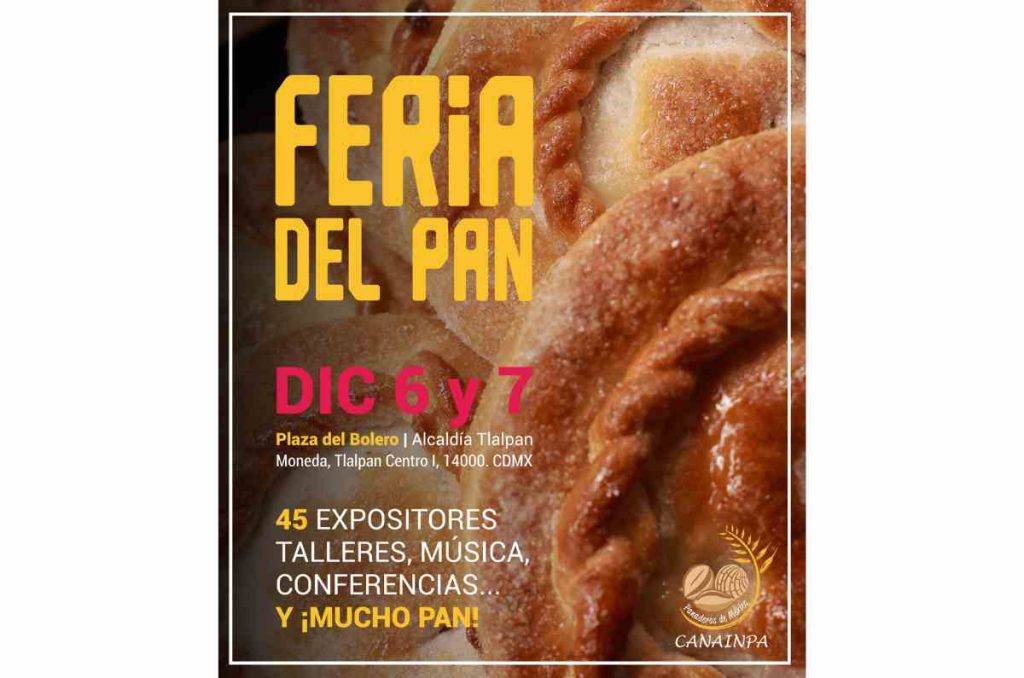 La Feria del Pan llega a Tlalpan 2025: sabores tradicionales y gourmet en la Plaza del Bolero