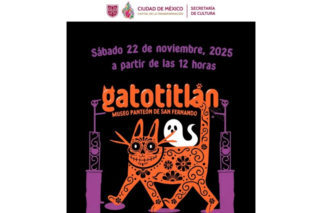 Gatos Gatotitlán 2025 CDMX Museo Panteón San Fernando evento gratis y familiar