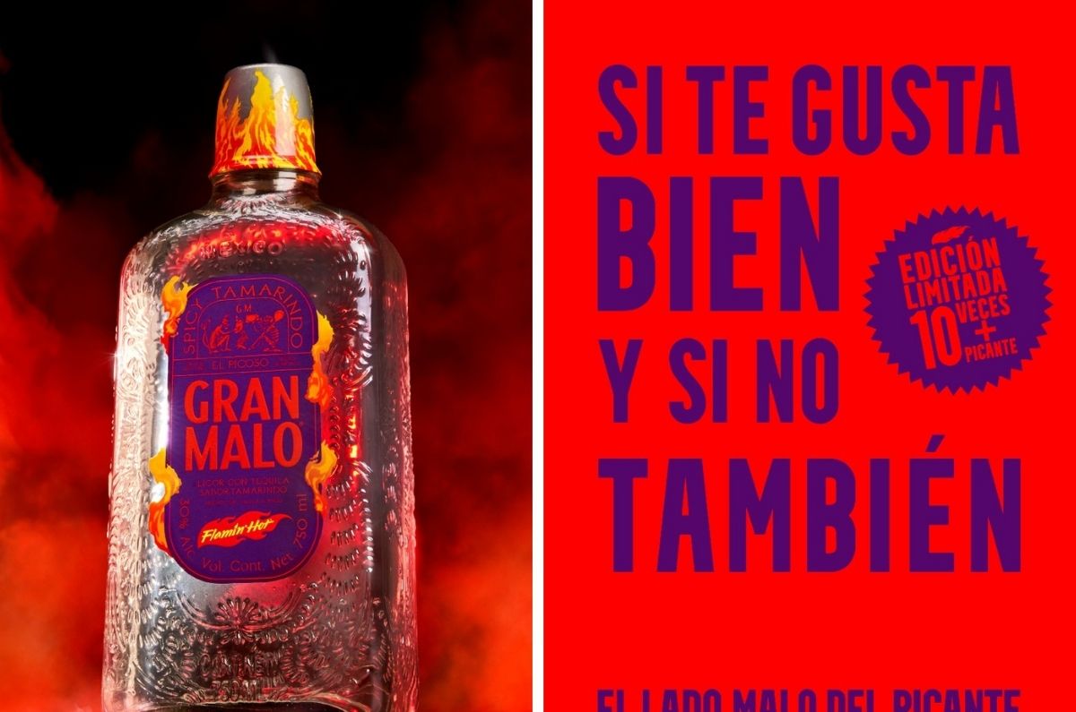 Gran Malo x Flamin’ Hot: llega el tequila Spicy Tamarindo que no es para cualquiera