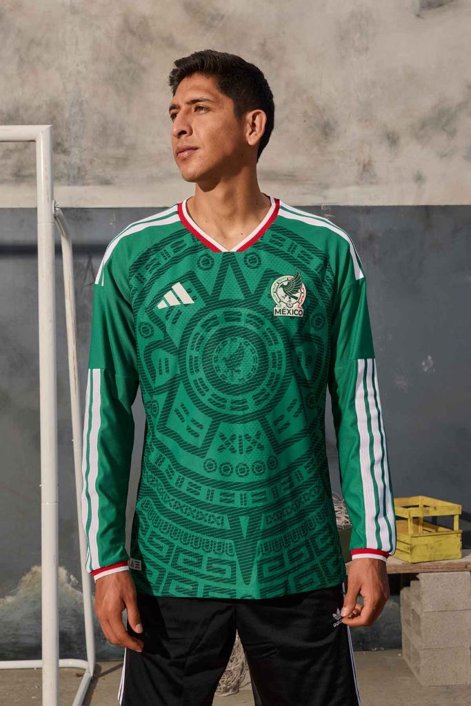 Adidas lanza la camisa oficial de Selección Nacional. Es la de local, en verde y con diseño retro muy parecida a la de Francia 1998