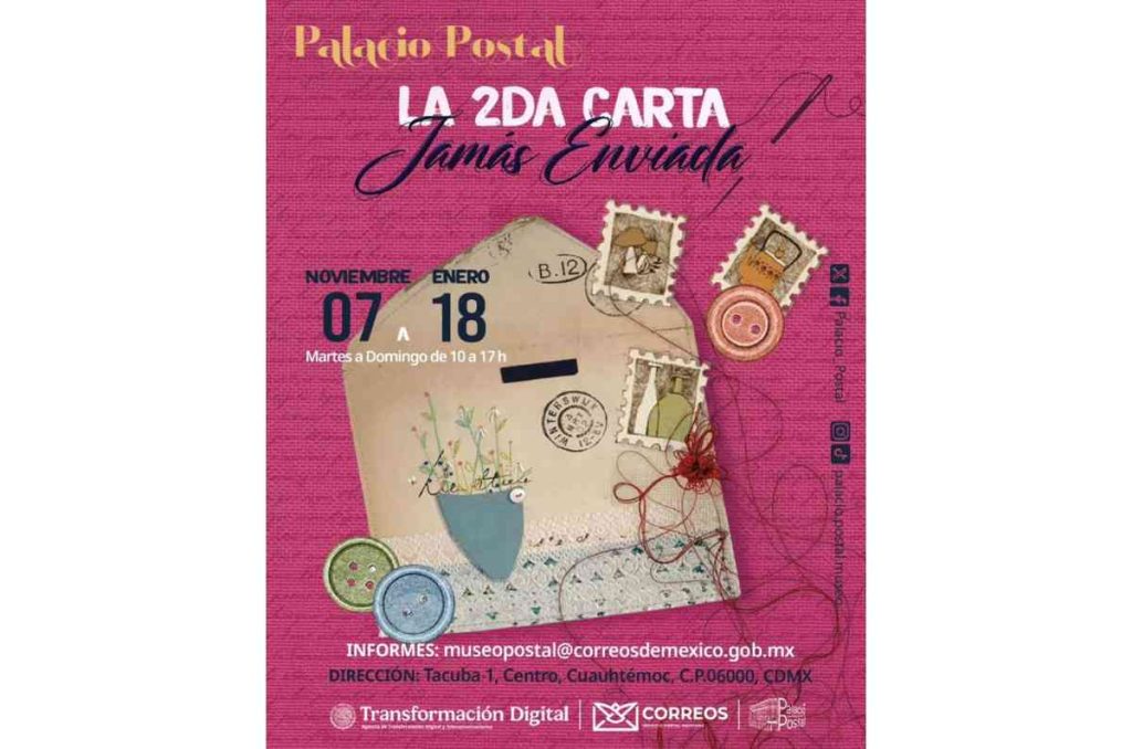 Descubre más de 100 cartas en La segunda carta jamás enviada: nueva exposición en el Palacio Postal