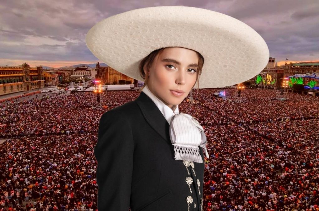 Majo Aguilar dará concierto de mariachi en el Zócalo ¡Gratis!