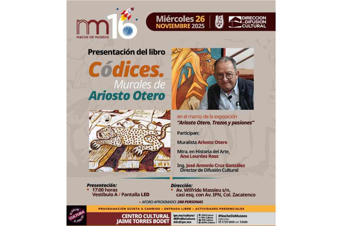 Presentación del libro Códices en el IPN