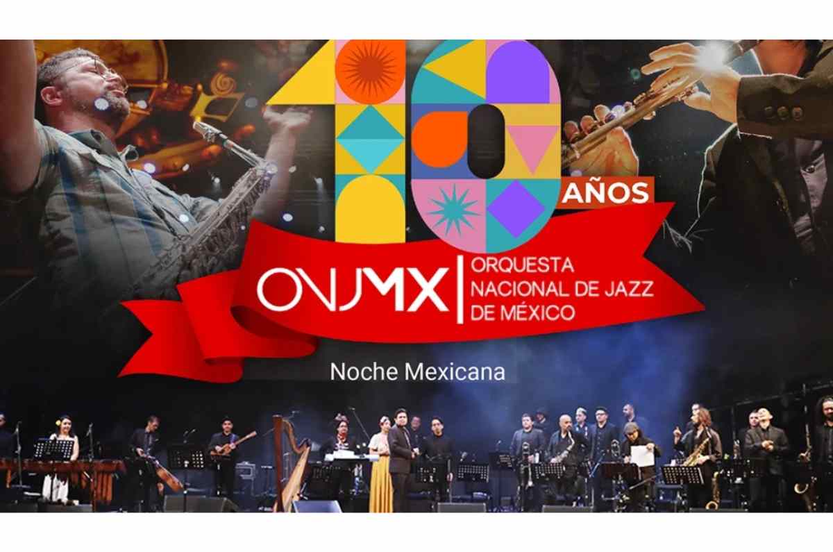 La Orquesta Nacional de Jazz de México celebra 10 años con un gran concierto en el Teatro de la Ciudad