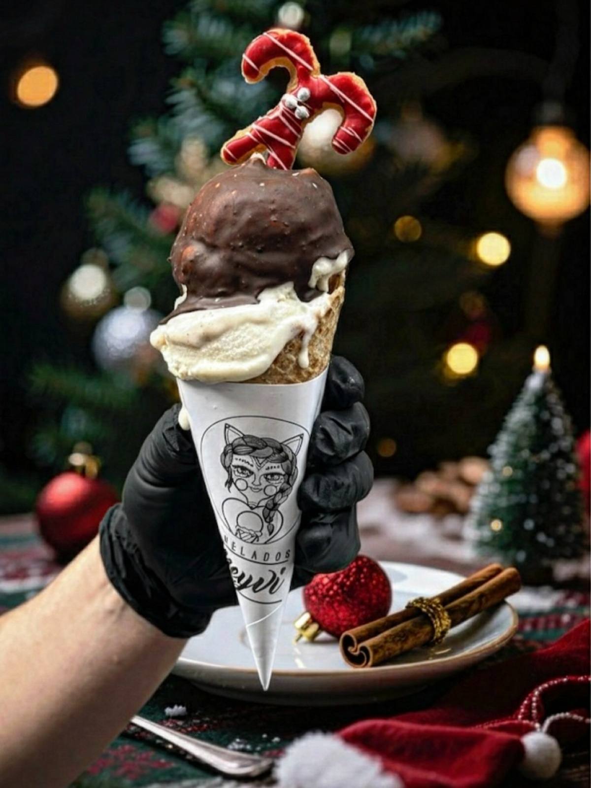 Postres navideños en CDMX