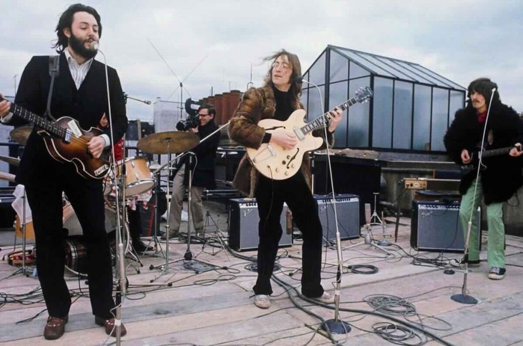 The Beatles Roof Concert