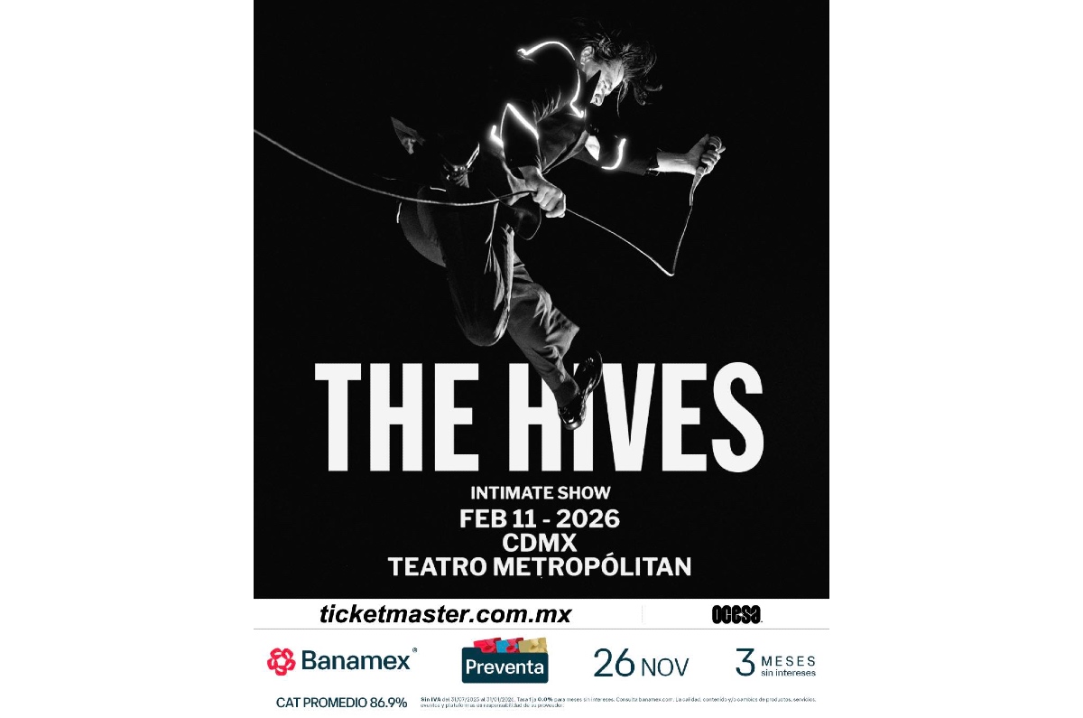 the-hives-mexico-concierto-teatro-metropolitan-cdmx-preventa-y-boletos