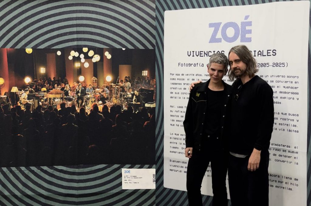 Zoé banda conciertos exposición fotográfica gratis Toni François Metro Zapata CDMX
