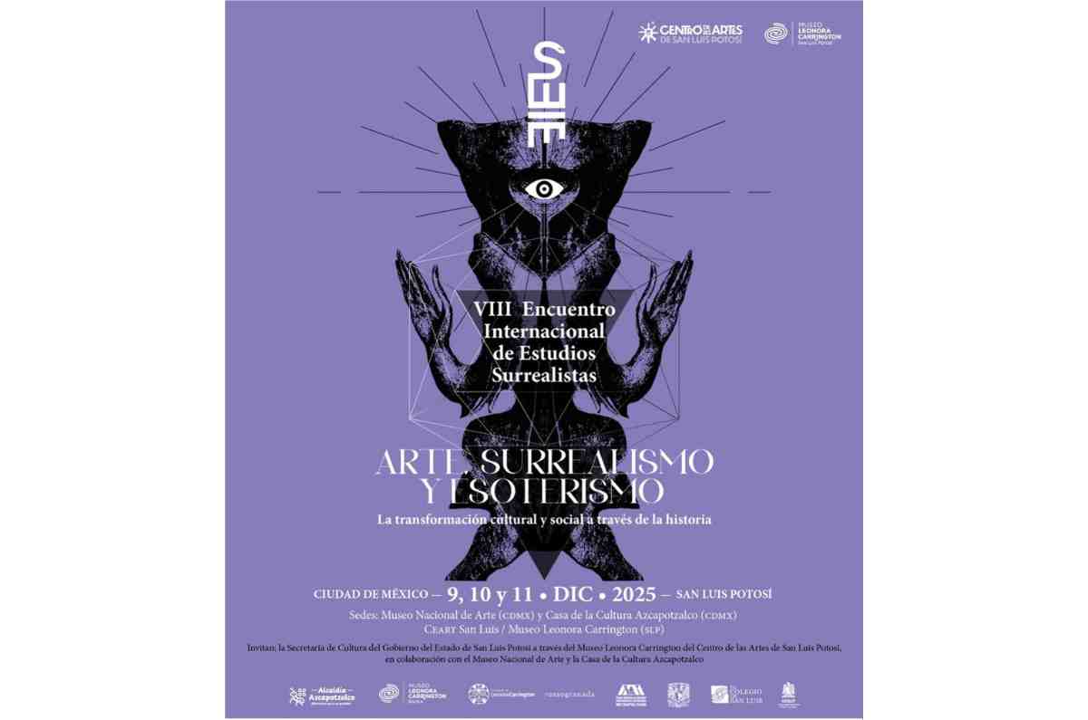 Llega a CDMX el 8º Encuentro Internacional de Estudios Surrealistas Arte y Esoterismo 2025
