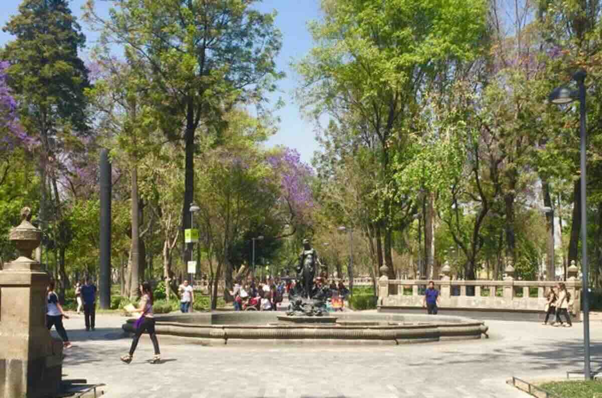 Alameda Central del Centro Histórico de la CDMX
