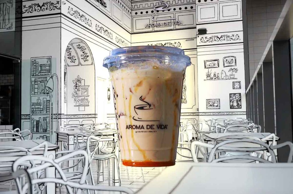 ¡Está cafetería te hará sentir dentro de un dibujo! “Aroma de Vida” la cafetería en 2D a solo 20 minutos de la CDMX