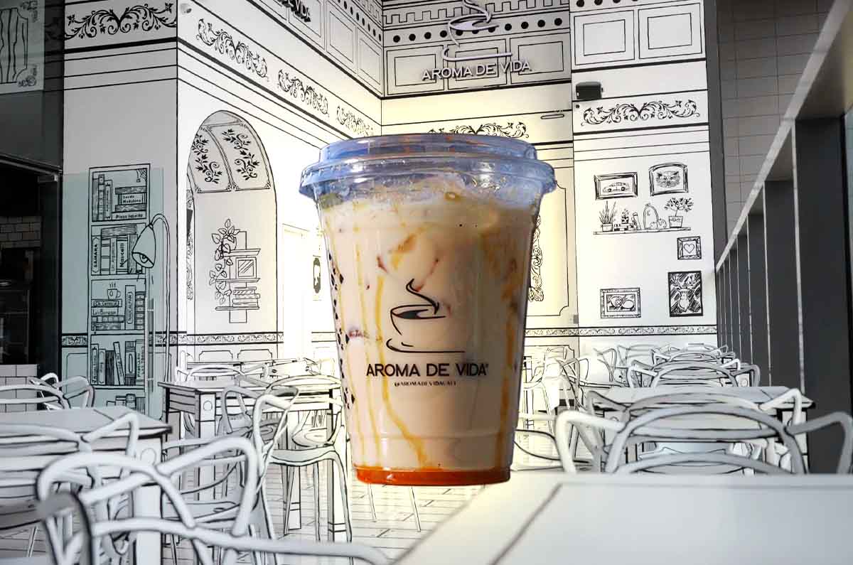 ¡Está cafetería te hará sentir dentro de un dibujo! “Aroma de Vida” la cafetería en 2D a solo 20 minutos de la CDMX