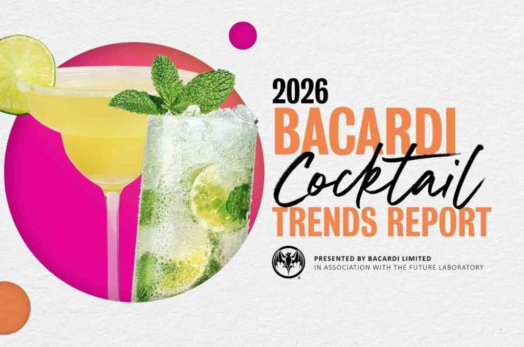 El Reporte Bacardí 2026 revela 5 tendencias clave que redefinen la coctelería. México es líder en mixología global con sabores locales