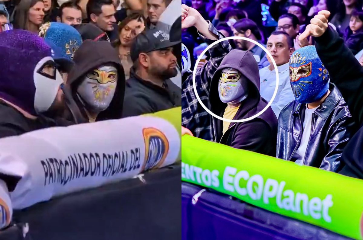 ¡Lucharán! Bad Bunny aparece en las luchas de la Arena México