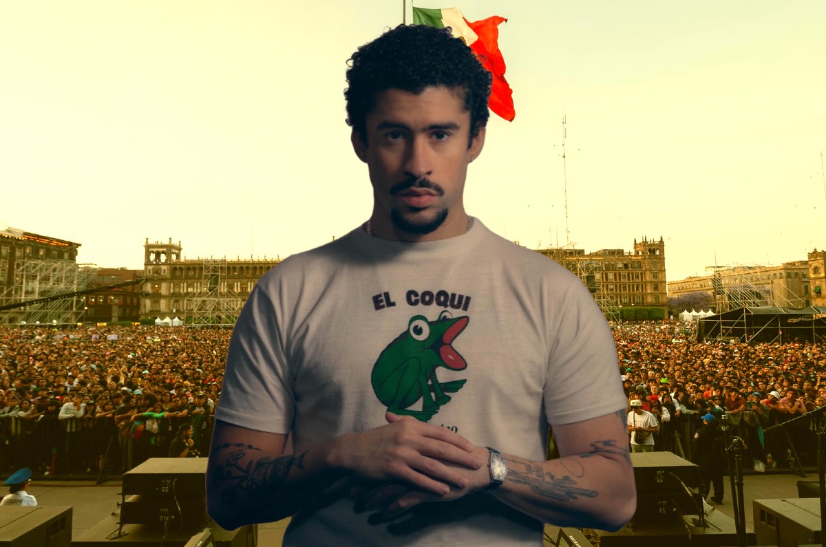 ¡Bad Bunny ofrecerá concierto gratis en el Zócalo de CDMX!