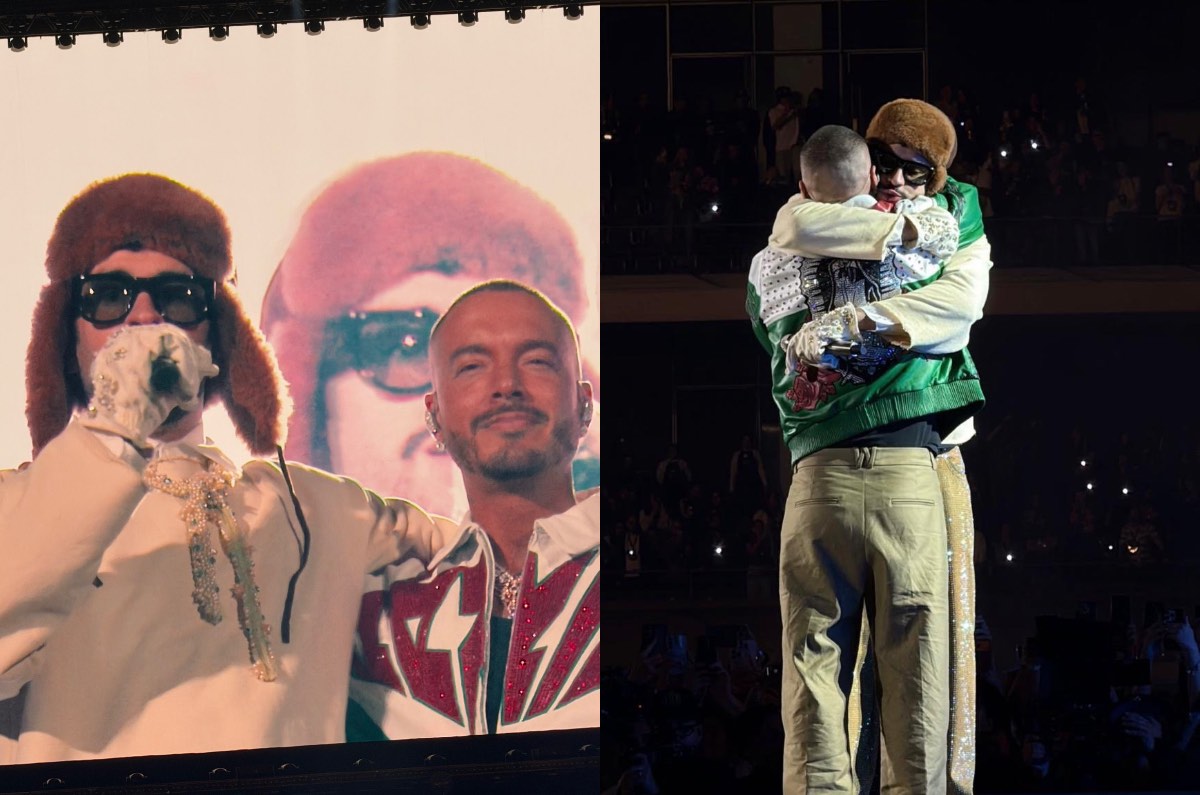 Histórico: ¡Bad Bunny y J Balvin se reencuentran en México!