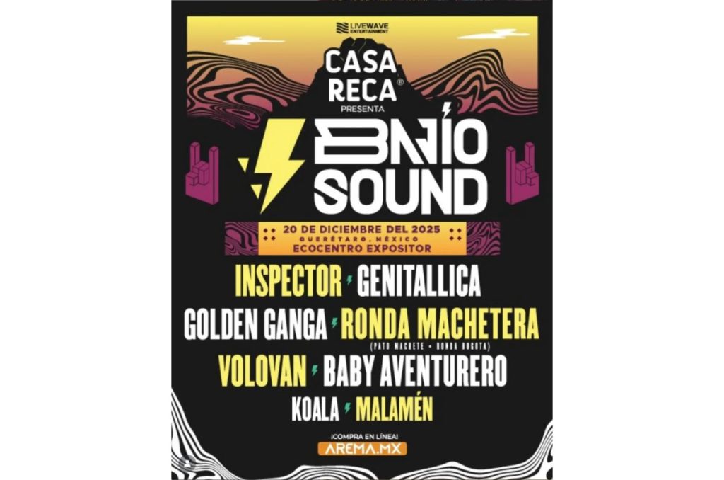 Inspector en el Bajío Sound 2025: el Festival que pondrá a vibrar Querétaro 0