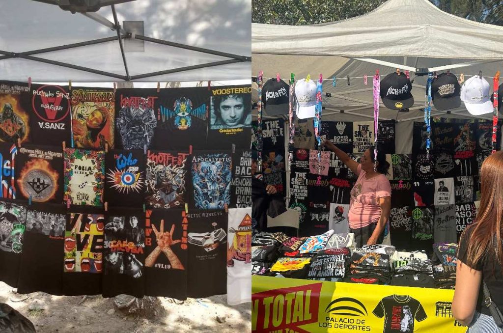 Bazar merch de conciertos Palacio de los Deportes 2025 fechas y precios