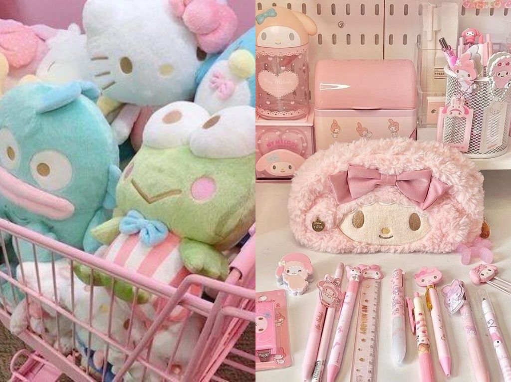 Bazar temático de Hello Kitty en CDMX