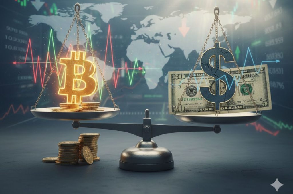 Bitcoin frente al dólar: qué puede significar su reciente volatilidad para los inversores