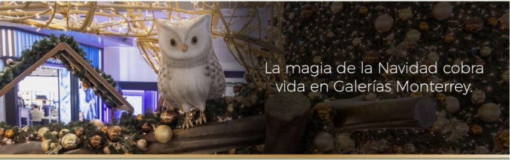 La magia de la Navidad cobra vida en Galerías Monterrey