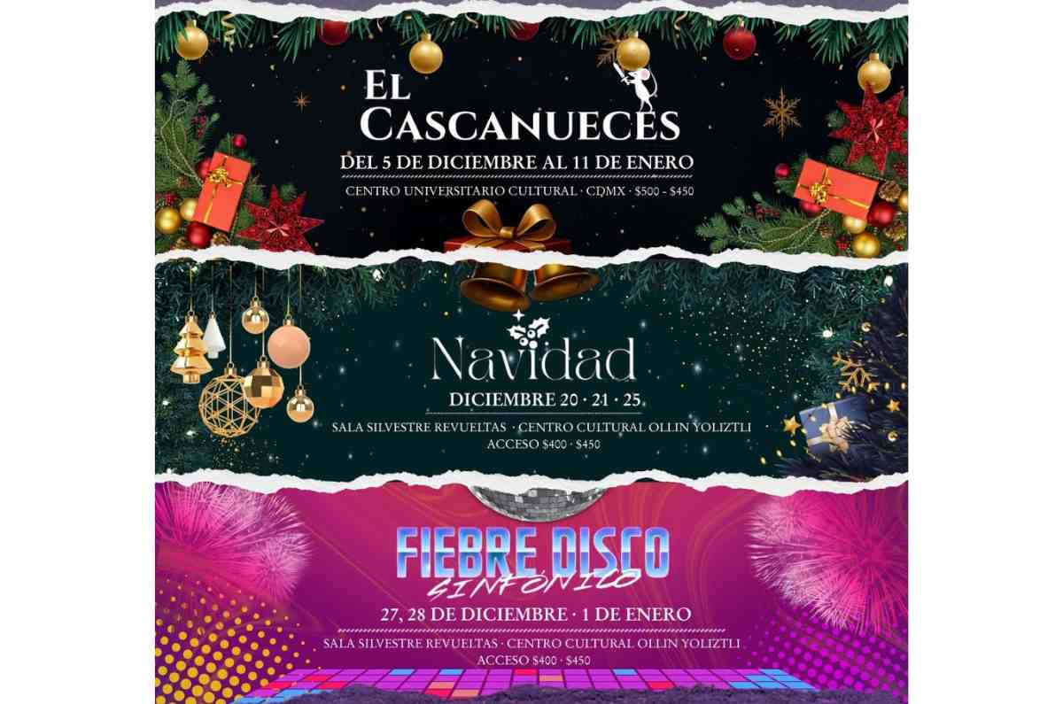 3 conciertos navideños imperdibles: Cascanueces, Navidad y Fiebre Disco en CDMX