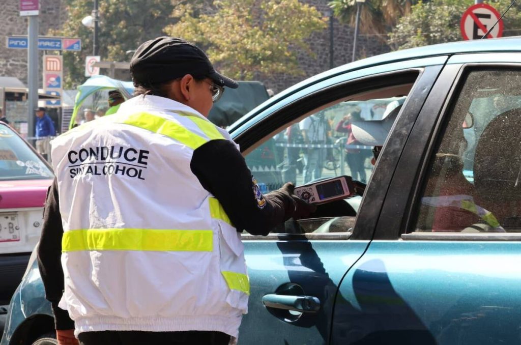 ¡Alcoholímetros las 24 horas en CDMX! Inicia el programa Conduce Sin Alcohol
