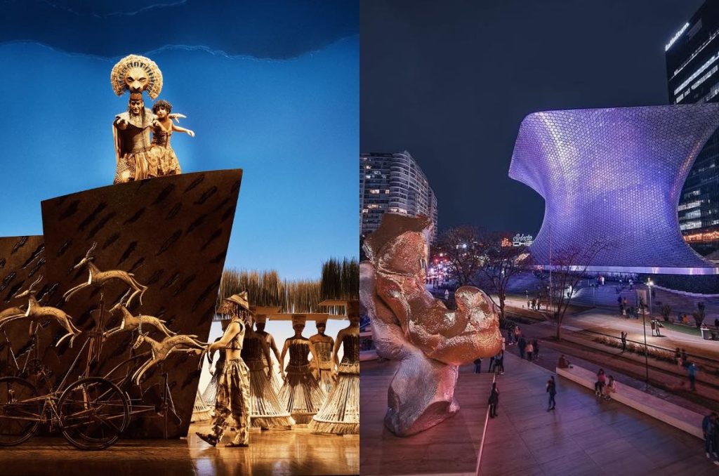 El Rey León Teatro Telcel CDMX concierto gratis por Navidad