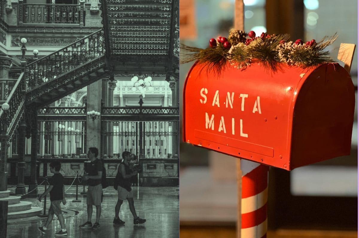 Envía tu carta a Santa y Los Reyes desde el Palacio Postal 
