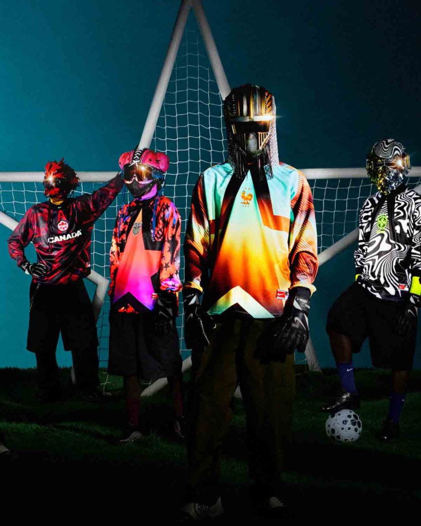 Nike presenta Hollywood Keepers, una colección de ropa inspirada en el estilo atrevido de los porteros de los 90