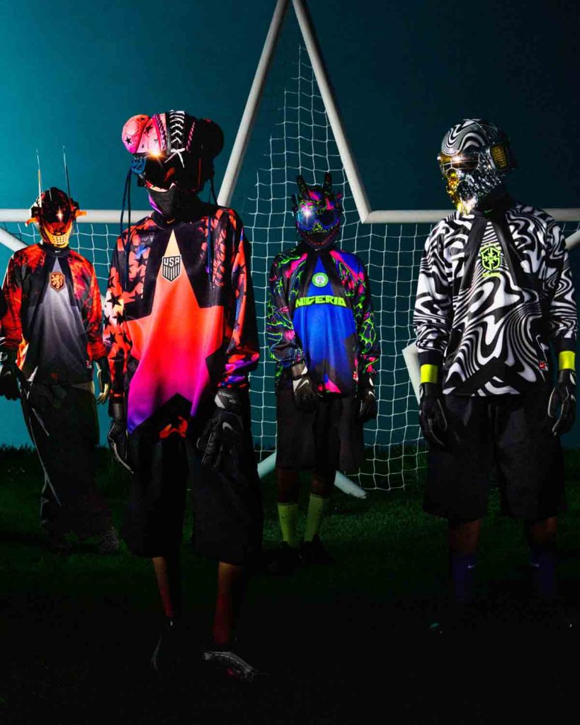 Nike presenta Hollywood Keepers, una colección de ropa inspirada en el estilo atrevido de los porteros de los 90