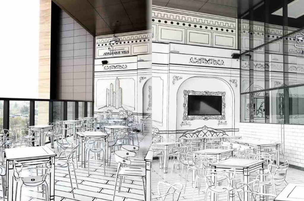 "Aroma de Vida" Cafetería en 2D