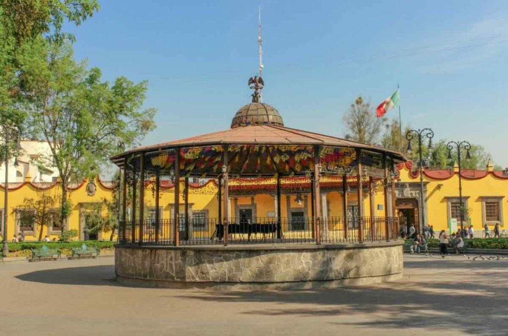 Kiosco Jardín Hidalgo Coyoacán